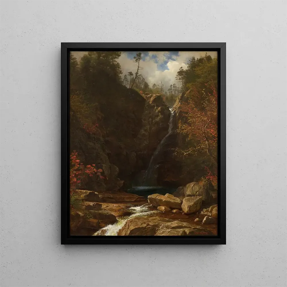 Obraz Spadające wodospady Glen Ellis - Albert Bierstadt | Druk artystyczny