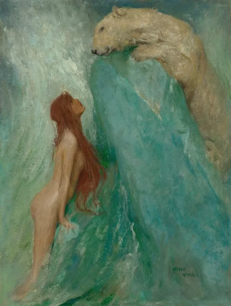 Obraz Spotkanie arktyczne - Arthur Wardle | Druk artystyczny