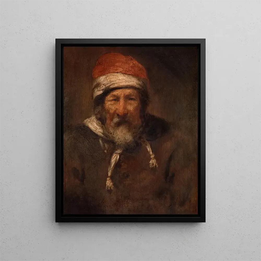 Obraz Stary mężczyzna - Abraham van Dijck | Druk artystyczny