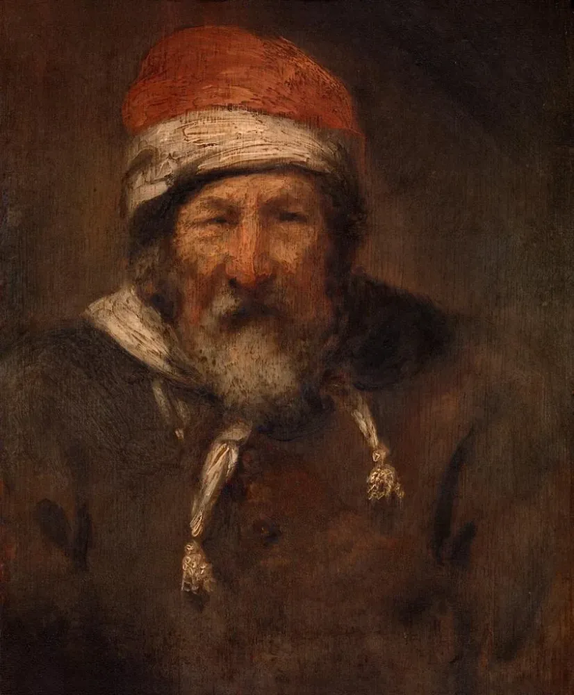 Obraz Stary mężczyzna - Abraham van Dijck | Druk artystyczny