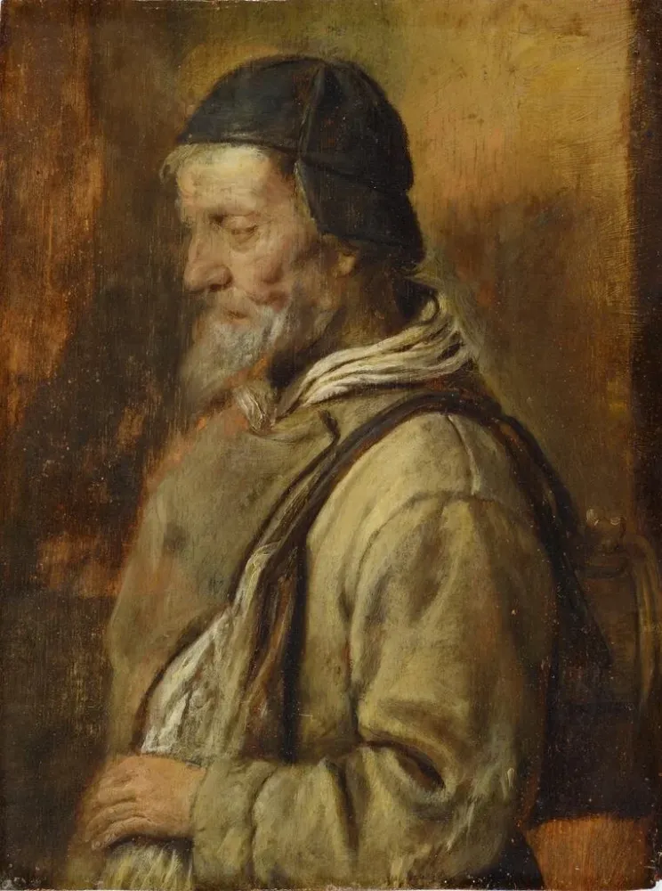 Obraz Stary rzemieślnik - Adriaen Brouwer | Druk artystyczny