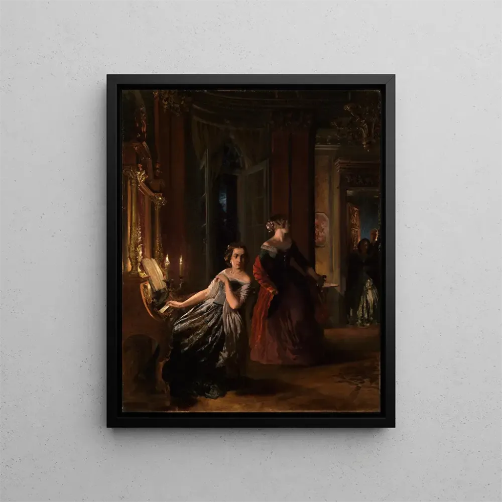 Obraz Le Strung - Adolph von Menzel | Druk artystyczny