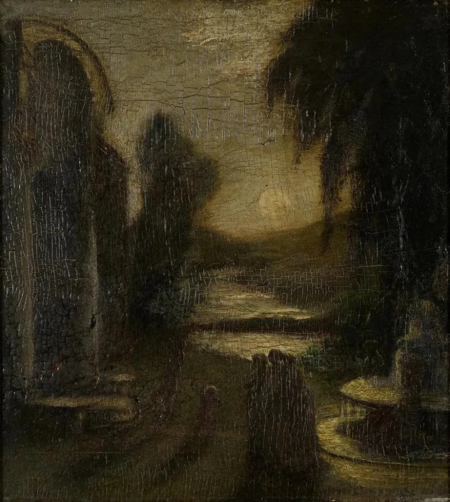 Obraz Le Temple de l'Esprit - Albert Pinkham Ryder | Druk artystyczny