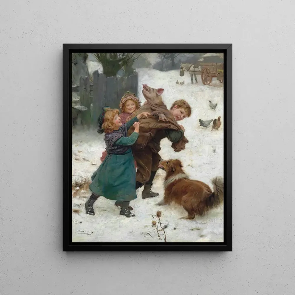 Obraz Tiens-toi bien - Arthur John Elsley | Druk artystyczny