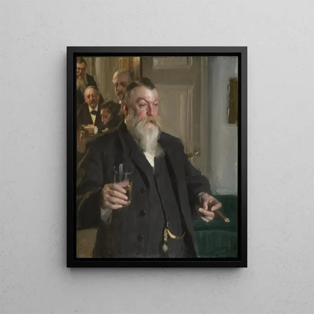 Obraz Un toast dans la société Idun - Anders Zorn | Druk artystyczny