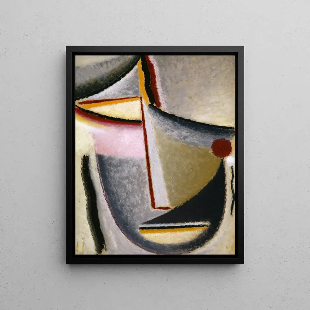 Obraz Tête abstraite Tête constructive - Alexej von Jawlensky | Druk artystyczny