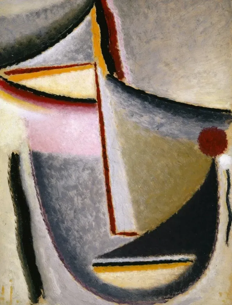 Obraz Tête abstraite Tête constructive - Alexej von Jawlensky | Druk artystyczny
