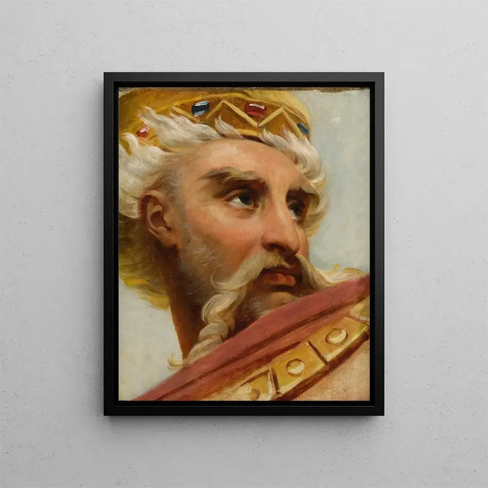 Obraz Tête de Charlemagne - Antoine-Jean Gros | Druk artystyczny