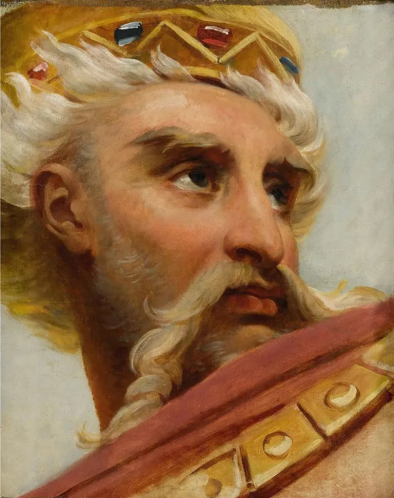 Obraz Tête de Charlemagne - Antoine-Jean Gros | Druk artystyczny