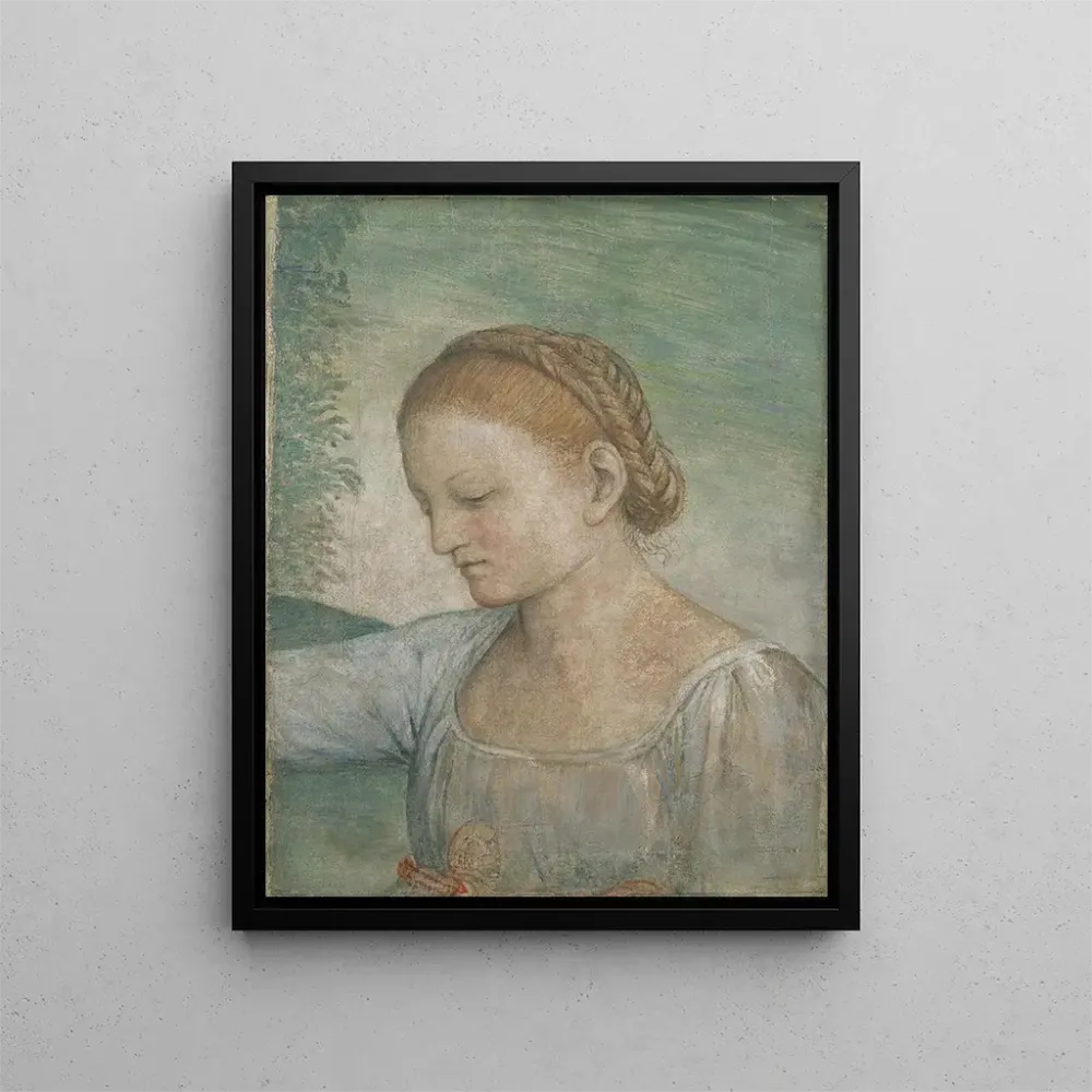 Obraz Tête de fille - Bernardino Luini | Druk artystyczny