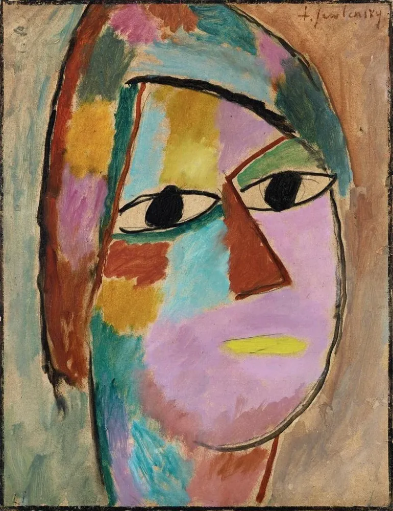 Obraz Tête mystique - Alexej von Jawlensky | Druk artystyczny