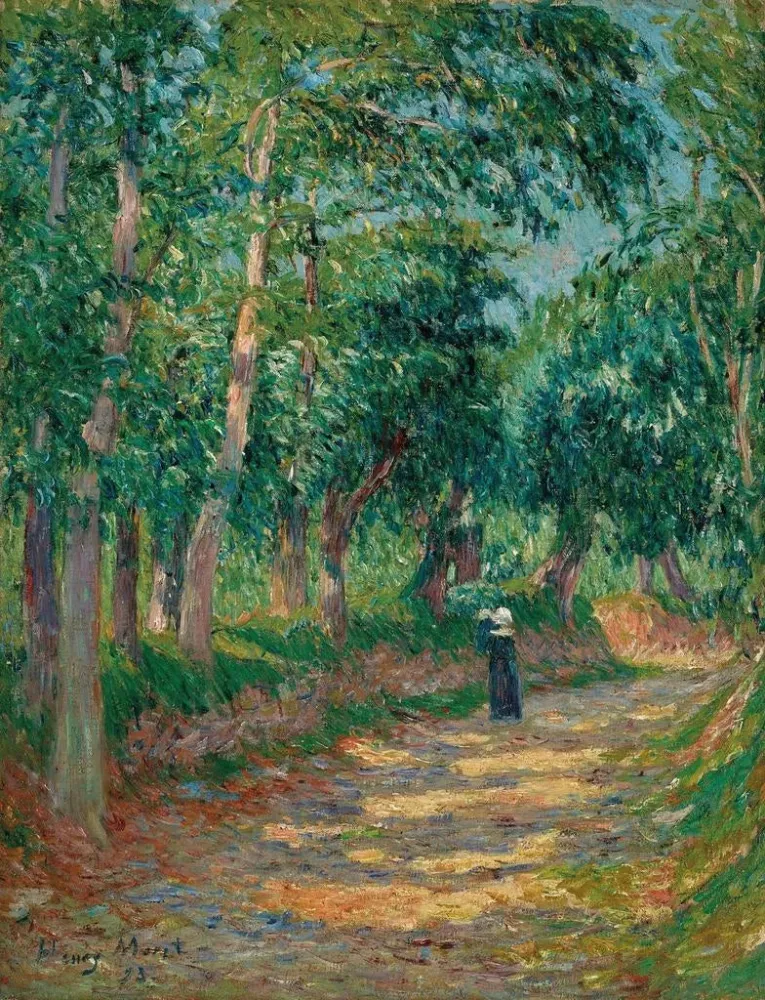 Obraz Ukryta ścieżka w Pont - Aven - Henry Moret | Druk artystyczny