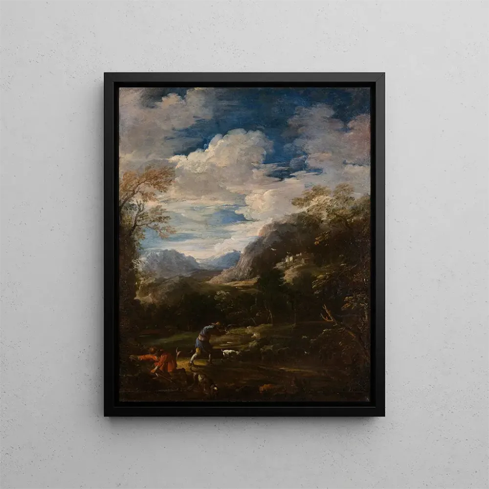 Obraz Une chasse - Antonio Maria Marini | Druk artystyczny