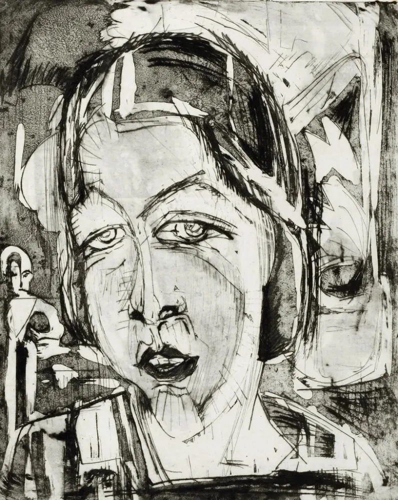 Obraz Ursuline II - Albert Müller | Druk artystyczny