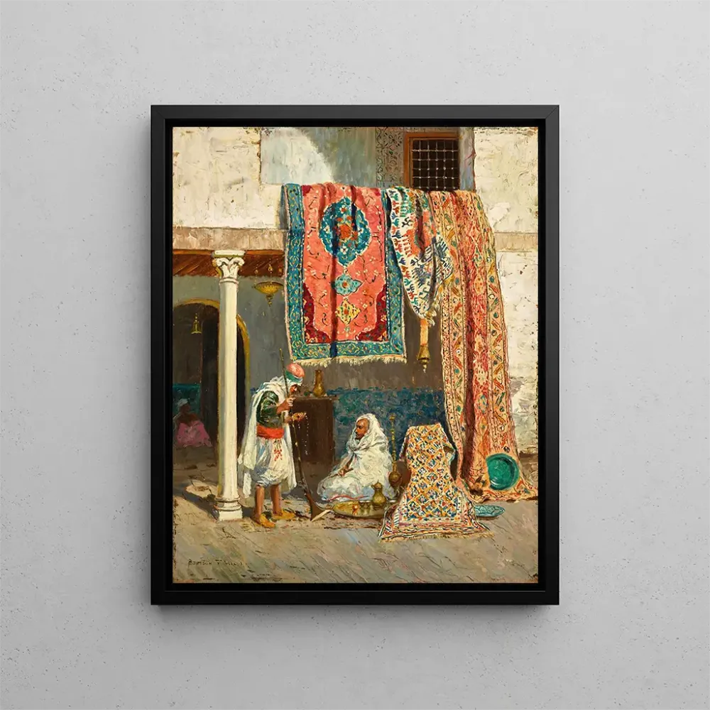 Obraz Le Vendeur de tapis - Addison Thomas Millar | Druk artystyczny