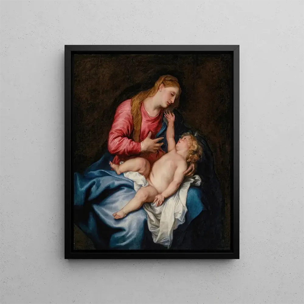 Obraz La Vierge à l'Enfant - Antoine van Dyck | Druk artystyczny
