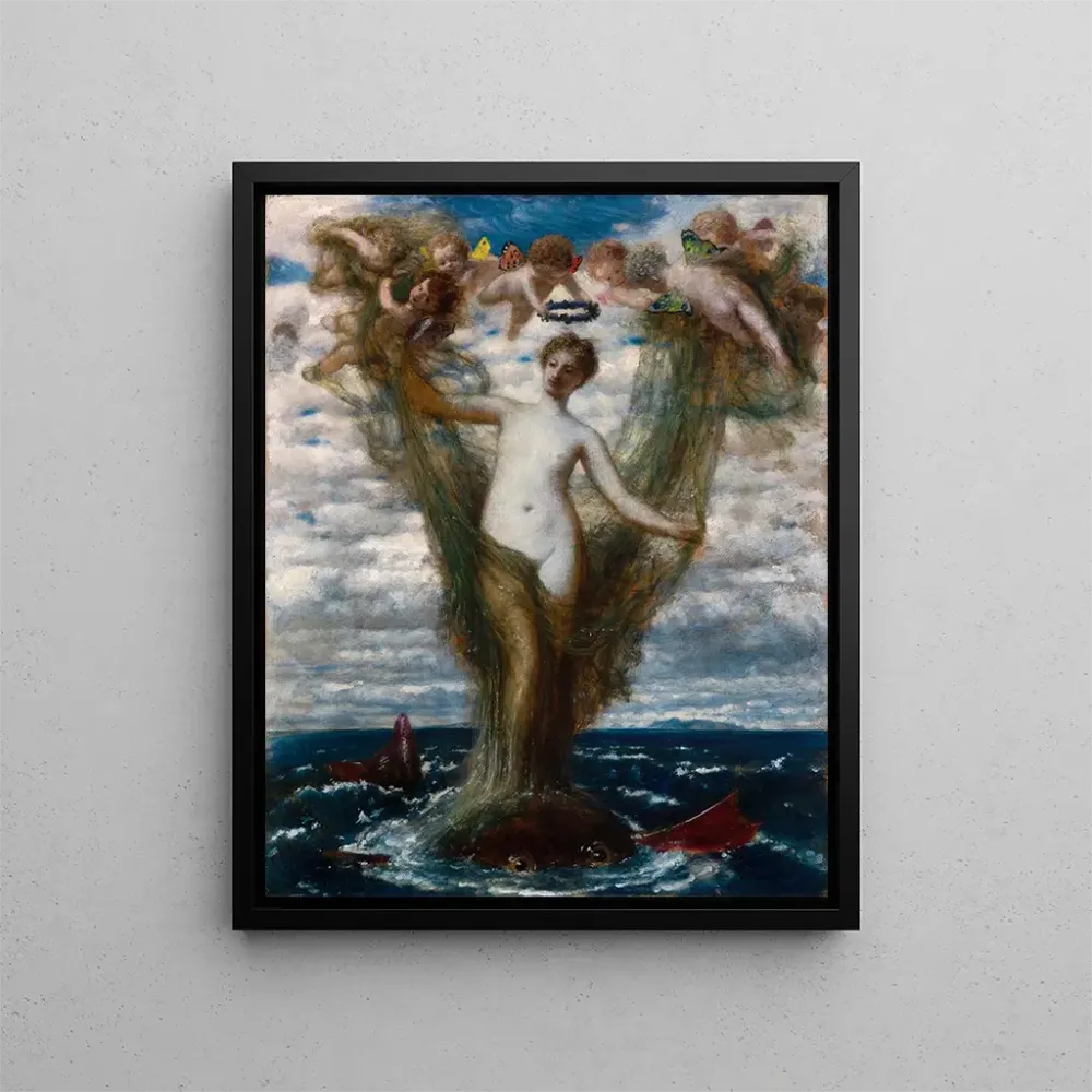 Obraz Wenus Anadyomène - Arnold Böcklin | Druk artystyczny