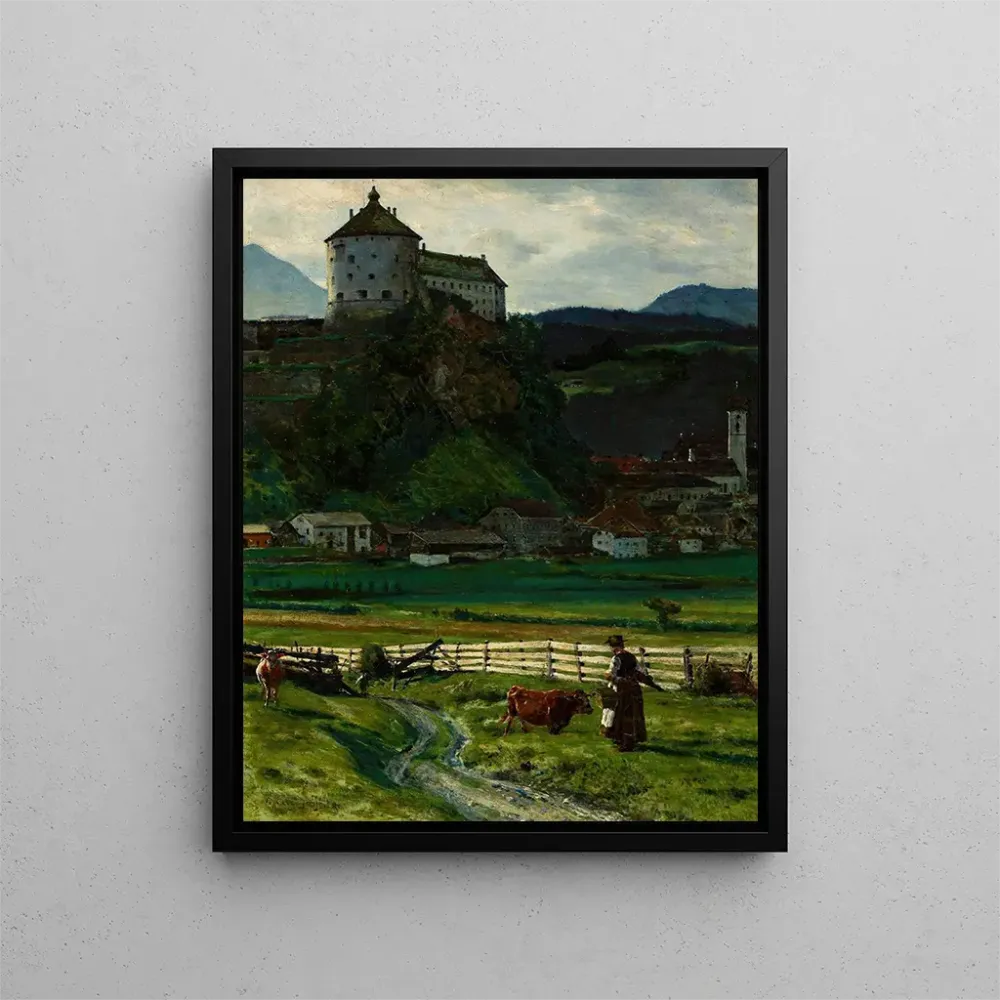 Obraz Widok okolic zamku Kufstein - Aleksander Gierymski | Druk artystyczny