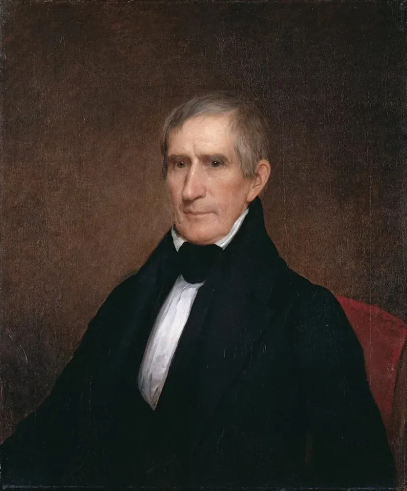 Obraz William Henry Harrison - Albert Gallatin Hoit | Druk artystyczny