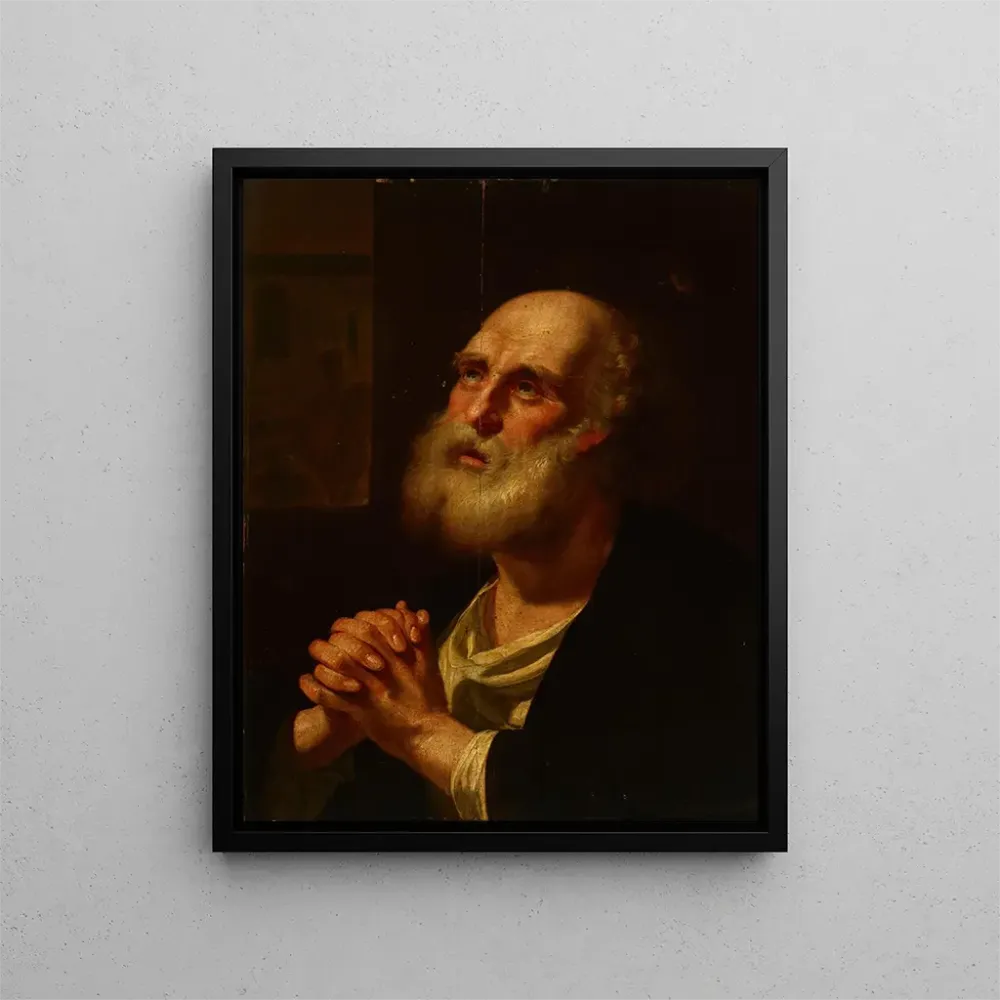 Obraz Święty Piotr - Balthasar Denner | Druk artystyczny