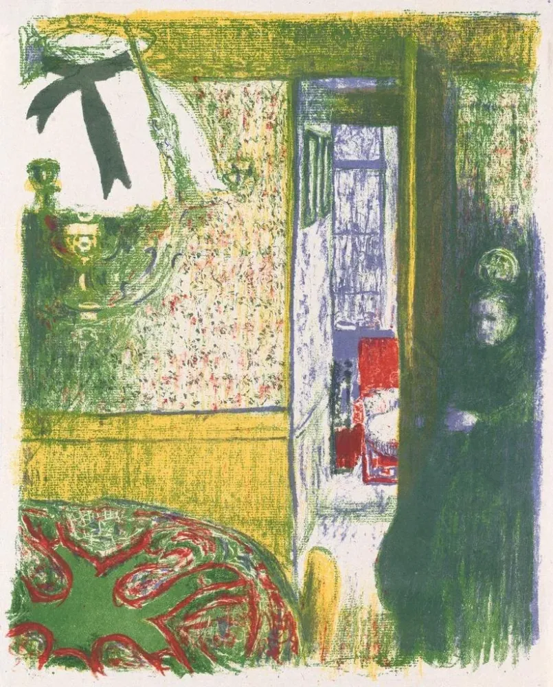 Obraz Wnętrze, zawieszony – Édouard Vuillard | Druk artystyczny