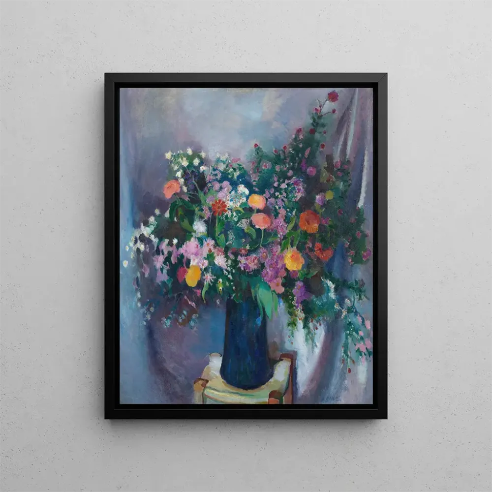 Obraz Zinnias i Asters - Arthur Beecher Carles | Druk artystyczny