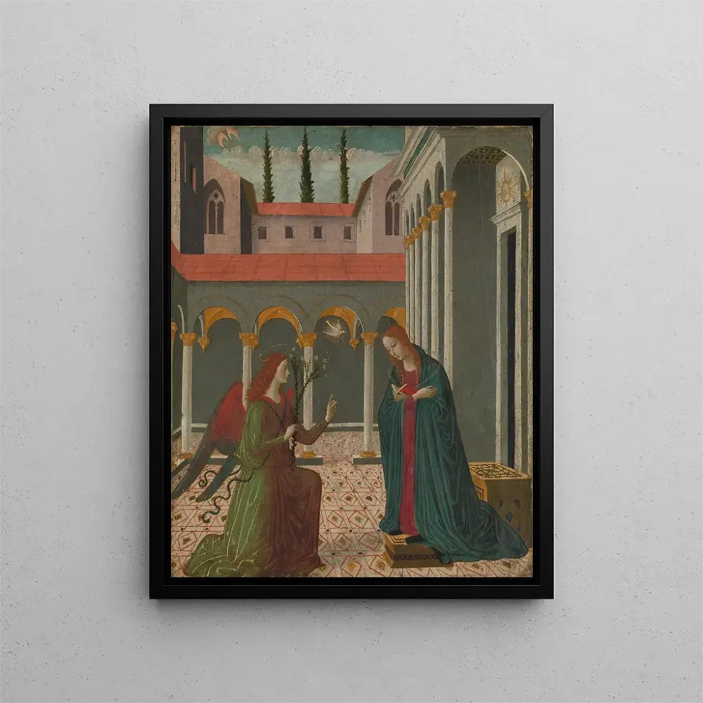 Obraz Zwiastowanie - Alesso di Benozzo | Druk artystyczny