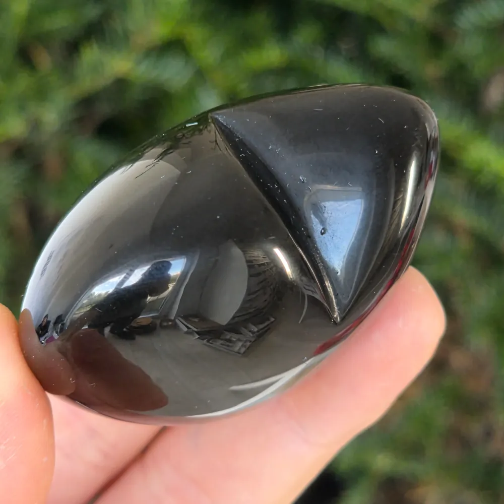 Obsydian Rainbow Heart Model 12