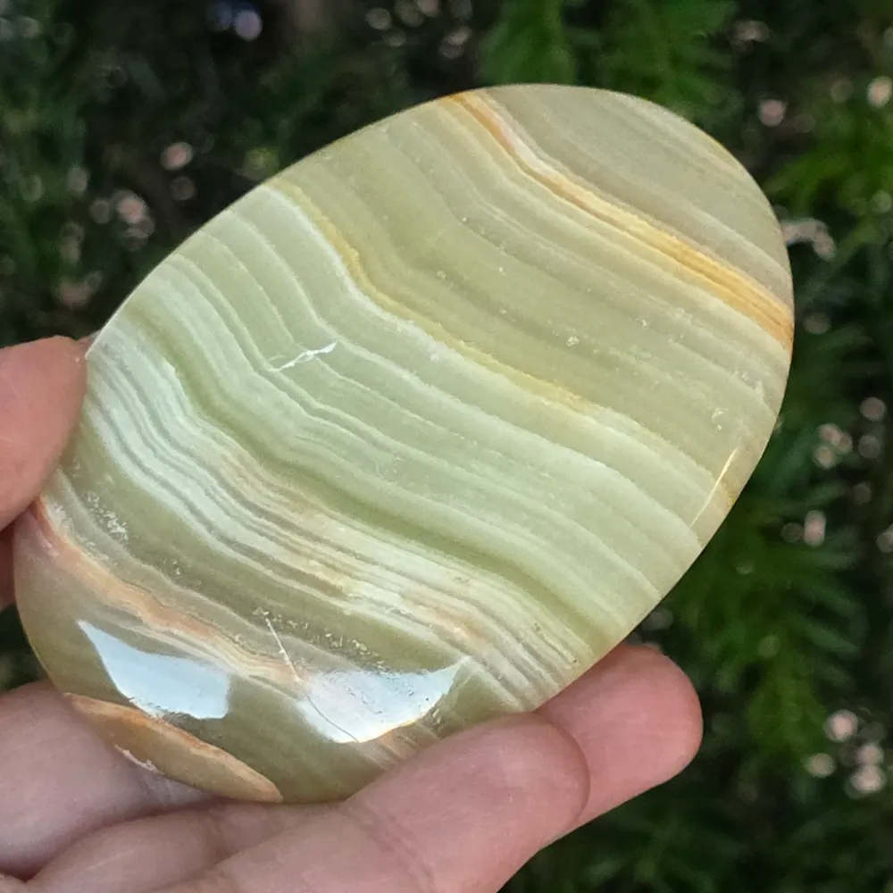 Onyks zielony palmstone model P2