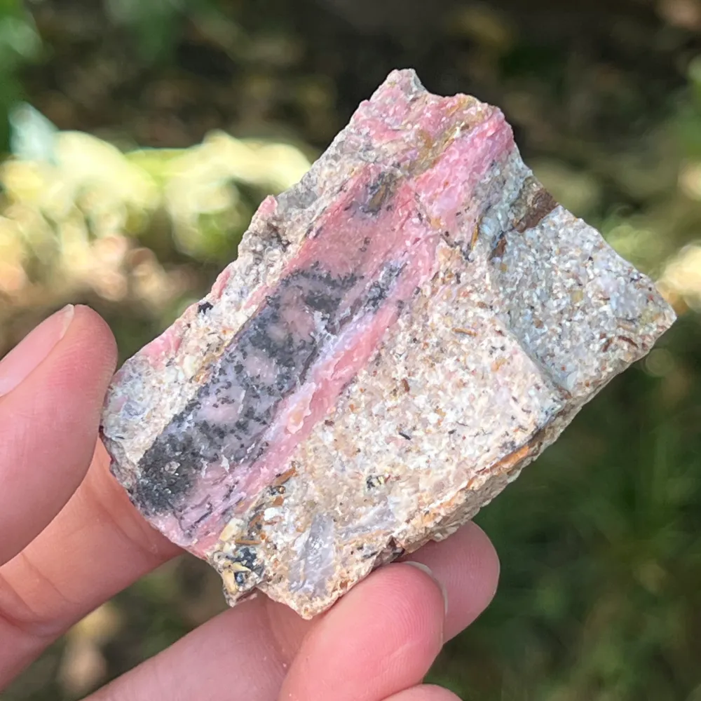 Opal Pink Gross Stone (z Peru) Model 10