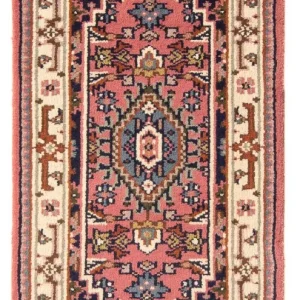 Orientalny dywan - Bijar - Indus - 140 x 70 cm - łososiowy