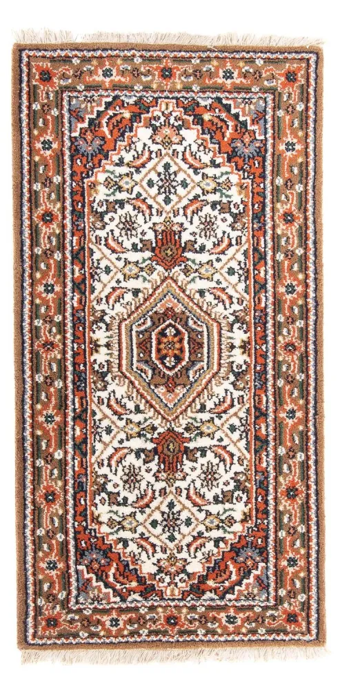 Orientalny dywan - Bijar - Indus - 144 x 74 cm - beżowy