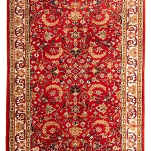 Orientalny dywan - Bijar - Indus - 176 x 119 cm - ciemna czerwień