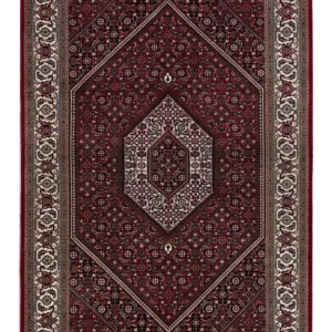 Orientalny dywan - Bijar - Indus - 184 x 122 cm - ciemny beż