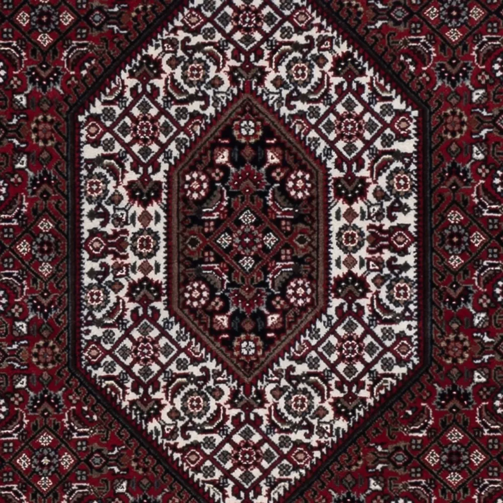 Orientalny dywan - Bijar - Indus - 185 x 122 cm - ciemny beż