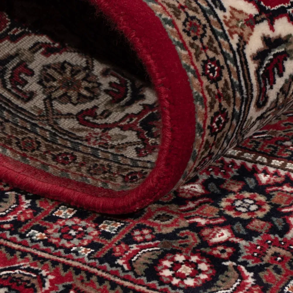 Orientalny dywan - Bijar - Indus - 185 x 122 cm - ciemny beż