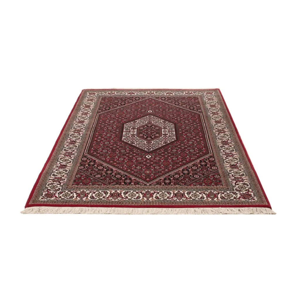 Orientalny dywan - Bijar - Indus - 185 x 122 cm - ciemny beż
