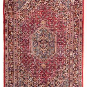 Orientalny dywan - Bijar - Indus - 185 x 129 cm - czerwony