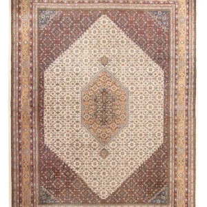 Orientalny dywan - Bijar - Indus - 415 x 300 cm - beżowy