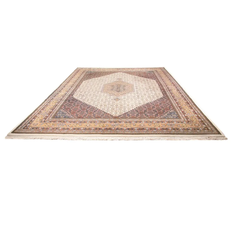 Orientalny dywan - Bijar - Indus - 415 x 300 cm - beżowy