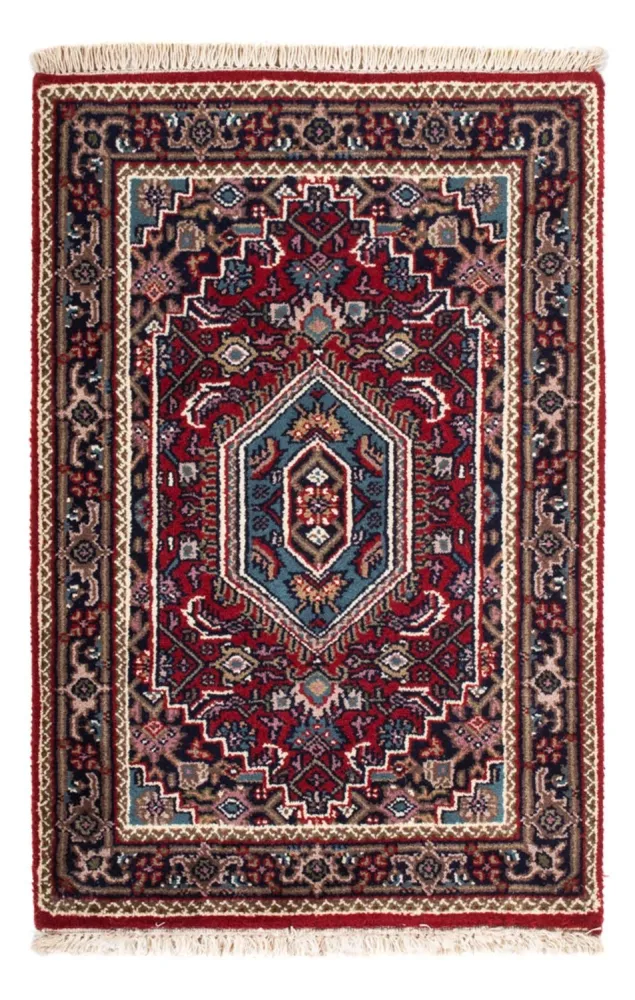 Orientalny dywan - Bijar - Indus - 90 x 60 cm - czerwony