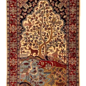 Orientalny dywan - Indus - 157 x 93 cm - wielokolorowy