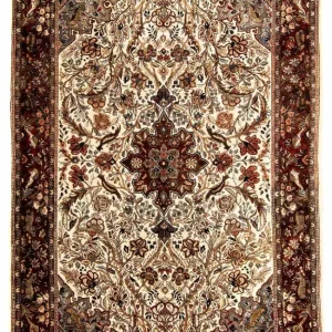 Orientalny dywan - Indus - 205 x 130 cm - beżowy