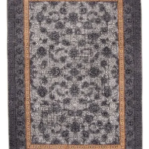Orientalny dywan tkany - 150 x 100 cm - szary