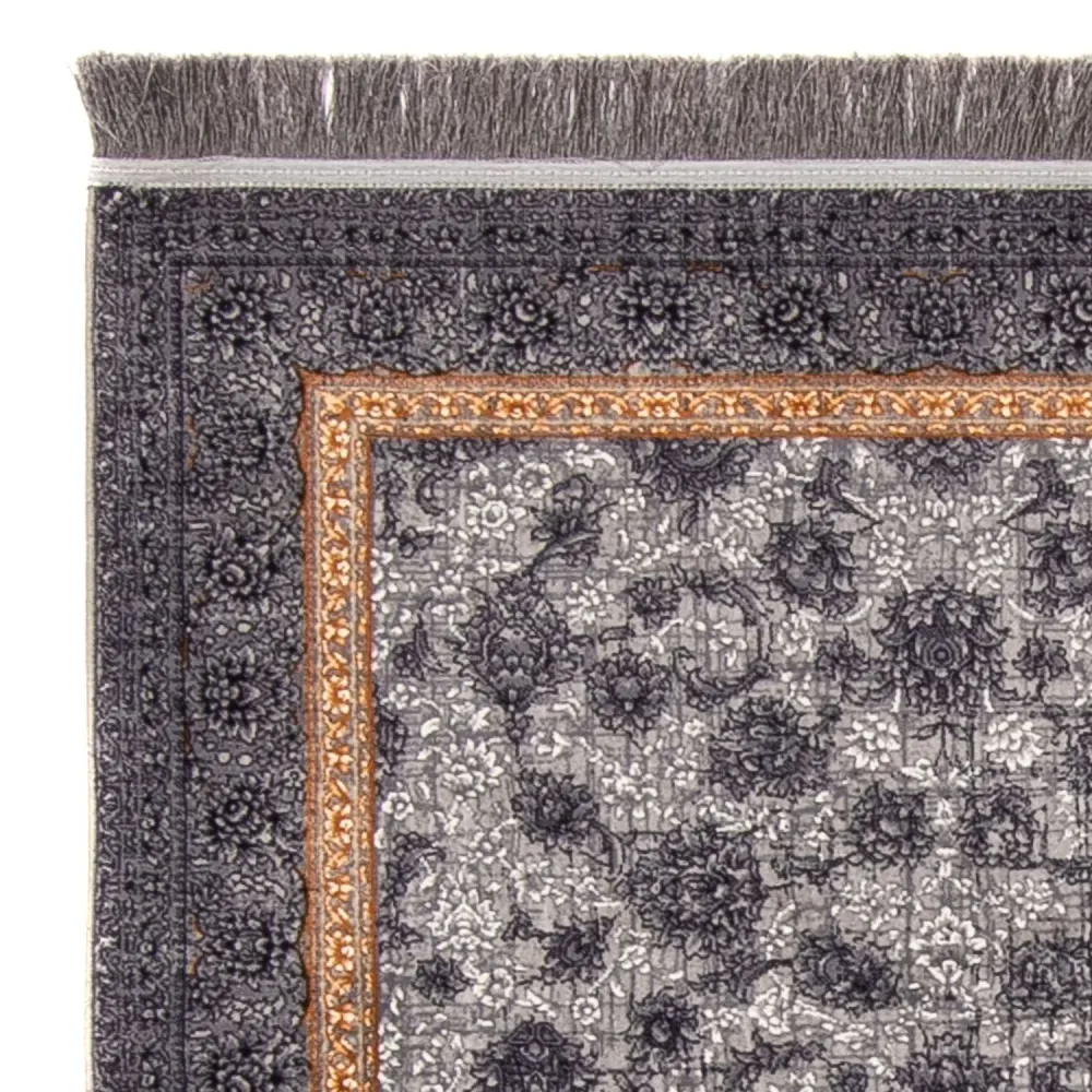 Orientalny dywan tkany - 150 x 100 cm - szary