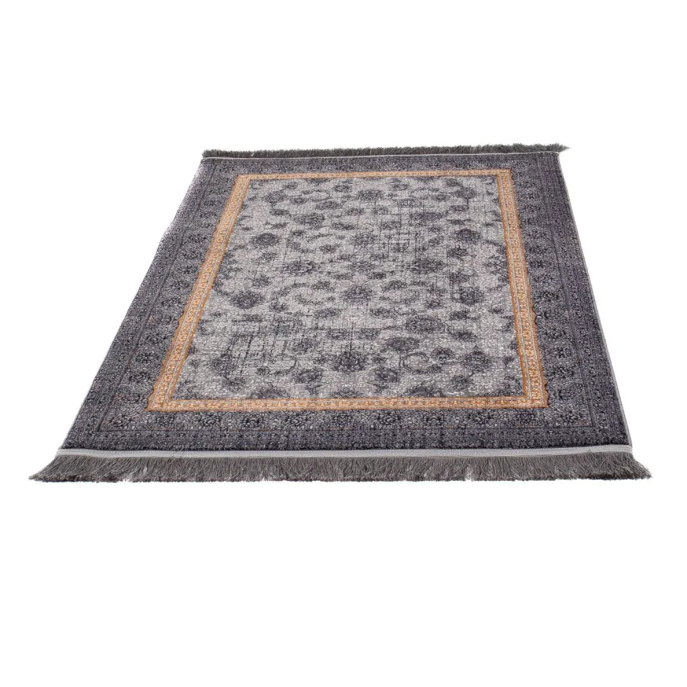 Orientalny dywan tkany - 150 x 100 cm - szary