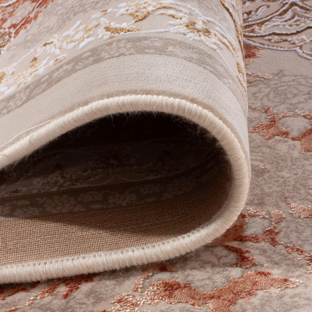 Orientalny dywan tkany - 350 x 250 cm - beżowy