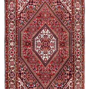 Perski dywan - Bijar - Royal - 104 x 72 cm - czerwony