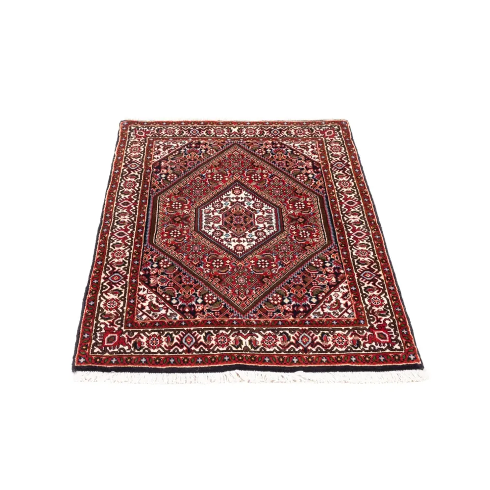 Perski dywan - Bijar - Royal - 104 x 72 cm - czerwony