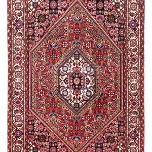 Perski dywan - Bijar - Royal - 104 x 70 cm - czerwony